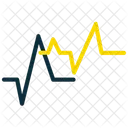 Eletrocardiograma Ecg Batimentos Cardiacos Ícone