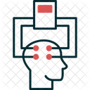 Eletroencefalograma Cerebro Eeg Ícone