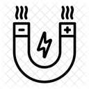 Eletromagnetico Ima Em Ferradura Ima Ícone