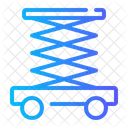 Elevador Elevador De Tesoura Construcao E Ferramentas Icon