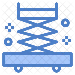 Elevador de construção  Ícone