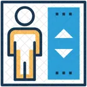 Elevator Lift Door Icon
