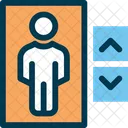 Elevator Men Person Icon