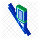 Cable Elevator Inclined Icon
