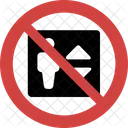 Elevator not allowed  Icon