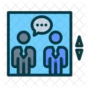 Elevator Pitch Speech Pitch Business Icon