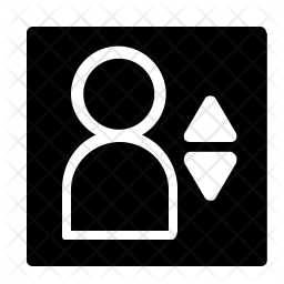 Elevator sign Icon