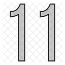 Numbers Days 11 Icon