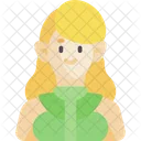 Elf Female Woman Icon