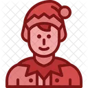 Elf Helper Mascot Icon