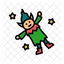Elf Funny Christmas Icon