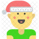 Elf Boy Christmas Elf Icon