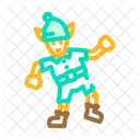 Elf Funny Christmas Icon