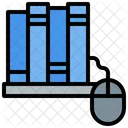 Elibrary Library Reading Icon