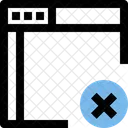 Eliminare la pagina web  Icon