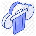 Eliminar nube  Icono