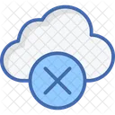 Eliminar nube  Icono