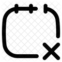Eliminar Programar Fecha Del Calendario Icono