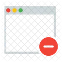 Quitar Eliminar Ventana Icono