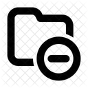 Eliminar Carpeta Almacenamiento De Datos Icon