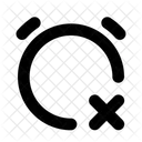 Eliminar alarma  Icono
