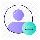 Eliminar Amigo Eliminar Usuario Eliminar Cuenta Icono