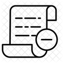 Eliminar Archivos De Documentos Eliminar Archivos Eliminar Documentos Icon