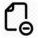Eliminar Archivo Eliminar Documento Eliminar Archivo Icon