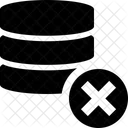 Eliminar base de datos  Icono
