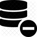 Eliminar base de datos  Icono
