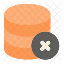 Eliminar base de datos  Icono