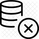 Eliminar Base De Datos Eliminar Base De Datos Base De Datos Icono
