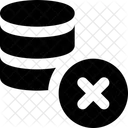 Eliminar base de datos  Icono