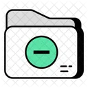 Eliminar Carpeta Documento Doc Icon