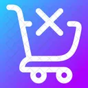 Eliminar Carrito De Compras Icono