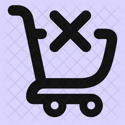 Eliminar-carrito-de-compras  Icono