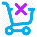 Eliminar Carrito De Compras Icon