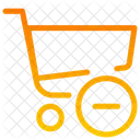 Eliminar carrito de compras  Icono