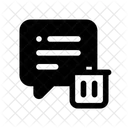 Eliminar Chat Mensaje Comunicacion Icono