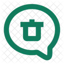 Eliminar chat de burbuja  Icono