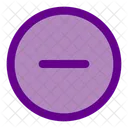Eliminar Circulo Icono