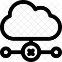 Eliminar la conexión a la nube  Icono