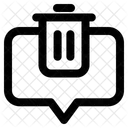 Eliminar Mensaje Eliminar Chat Conversacion Icono