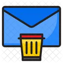 Borrar correo  Icono