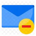 Borrar correo  Icono