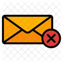 Borrar correo  Icono