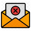 Borrar correo  Icono