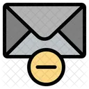 Borrar Correo Mensaje Icono