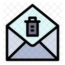 Borrar correo  Icono