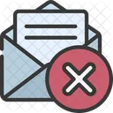 Borrar correo  Icono